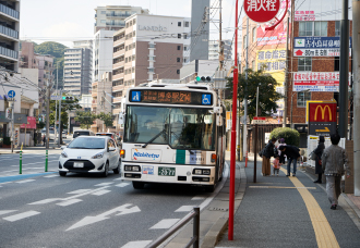 	西鉄バス「南薬院」停	