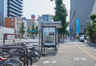 	西鉄「唐人町」バス停	